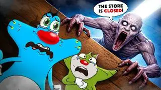 100 Nights SURVIVE with The SCP MONSTER ft Oggy