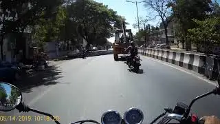 Stupid JCB driver