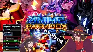 playing the new released tower defence game called ANIME PARADOX!!!!