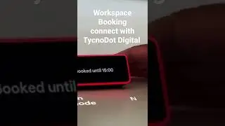 smart Workspace Booking #office #smartgadgets #smartoffice #workspace #seat