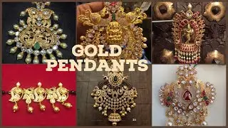 35 Breathtaking gold pendants || Indian jewellery 2021|| gold lockets ||New looks2021
