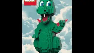 How To Build-  LEGO 3724 LEGO Dragon - Instructions