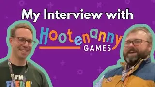 Interview with Alex from Hootenanny Games at PAX Unplugged!