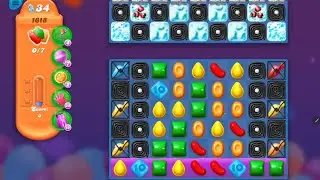 candy crush soda Level -  1618 ( Hard level )