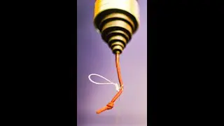 Tricky fishing knot for a float rod #shorts