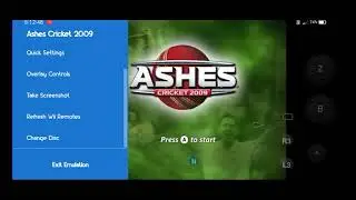 ashes cricket 2009 Android|| arrow not working problem || dolphin MMJR2 emulator ||