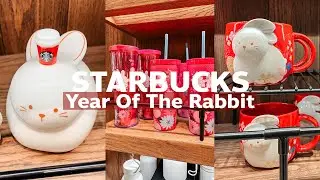 พาไปส่อง STARBUCKS YEAR OF THE RABBIT 2023 คอลเลคชั่นน้องกระต่าย