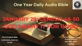 Bible in a Year | Day 29  | January 29 | Genesis 48 - 50 | What Man Meant for Evil