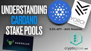 Cardano Stake Pool Basics - Understanding ADA Pools - Delegating through Yoroi or Deadalus