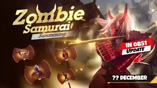 Zombie Samurai bundle return 🤯🔥| Zombie Samurai bundle Ring Event | Free Fire Upcoming Event 