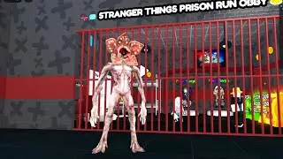 😱STRANGER THINGS PRISON RUN OBBY FULL WAIKTHROUGH GAMEPLAY ROBLOX 