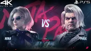 TEKKEN 8 Demo | Nina Vs. Paul