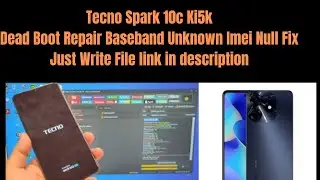 Tecno Spark 10C  ki5k  Firmware Flash ✅ Tested File | UnlockTool Read Free 