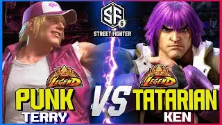 SF6 ▰ Punk (Terry) vs Chris Tatarian (Ken) ▰ Street Fighter 6 High Level Gameplay