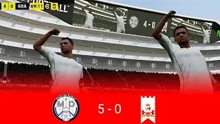 Real Madrid CF (Madrid Chamartin B) vs Granada CF (Granada RB) 5 - 0 | eFootball _ MD Entertainment