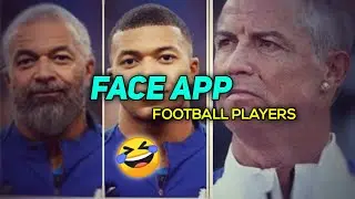 FACE APP | FOOTBALL PLAYER 😂 | GAMING WITH PC |