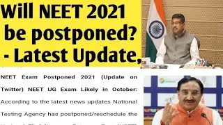 Will #NEET #2021 be #postponed#? - Latest Update, aim career institute bhopal