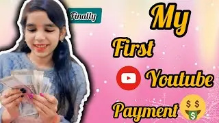 My First YouTube Payment 😍 | Finally Got My First Earning From YouTube| @nsvvlogger #first #payment 