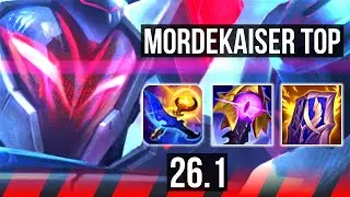 MORDEKAISER vs GWEN (TOP) | 50K damage | KR Diamond | 26.1