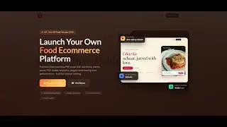 Best Food Ecommerce PHP Script 2026 | Homepage & Product Page Demo