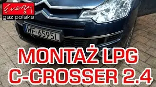 Montaż LPG Citroen C-Crosser z 2.4 170KM 2009r w Energy Gaz Polska na gaz BRC SQ 24.11
