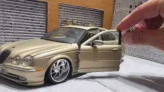 SoCal's Model Cars, and Coffee: JAGUAR S-TYPE VIP 1/18 Scale Die Cast Model ep.15