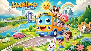 Bimo, The Happy Bus #songsforkids #childrensmusic #animated