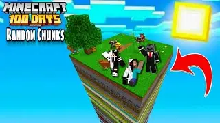 100 Days on ONE RANDOM CHUNK in Minecraft