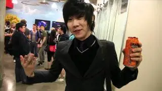Rockstar Recovery Orange Taste Test with Shimmy