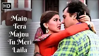 Main Tera Majnu Tu Meri Laila | Aag (1994) | Govinda, Sonali | Kumar Sanu, Poornima | 90s Love Songs