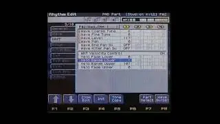 FantomX Sound Editing 9 Assigning Velocity Switching