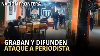 Pistoleros GRABAN y DIFUNDEN ataque a periodista
