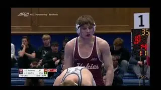 149lbs Caleb Henson (Virginia Tech) vs Jack Gioffre (Virginia)