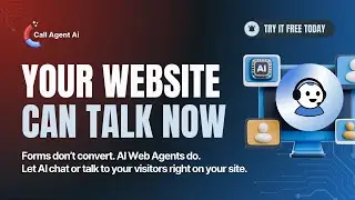 Your Website Finally Talks Back &mdash; Meet Your AI Web Agent (Chat + Voice)