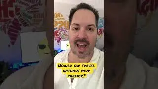 Would you travel solo, without your partner? #travel #solotravel #solotraveler
