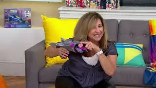 Paw Patrol Mighty Movie Skye 360 Rotating Jet with Sounds on QVC
