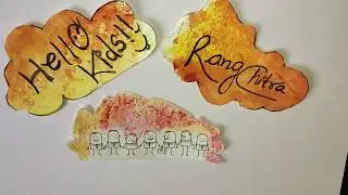 Number and alphabets base drawing    @rangchitra
