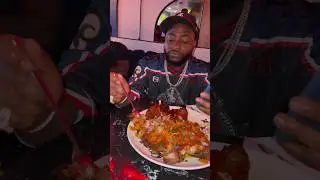 Давидо x Златан x Cubana Chief Priest ужинают #noiretv #davido #zlatan #afrobeats #shorts