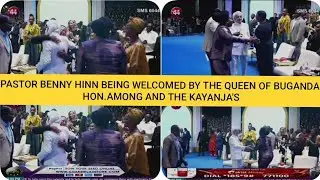 SEE HOW PS. BENNY HINN WAS WELCOMED BY THE QUEEN OF BUGANDA, HON. BETTY. A. AND THE KAYANJA  FAMILY