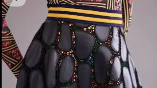 (Part 2) Join me as I create the pattern on this  skirt