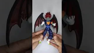 Repaint/ Custom😈🧟 figura articulada de Vegetto Ssj Blue de Dragon Ball S&uacute;per Stars Series