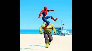 BIG HULK VS SPIDERMAN ll THE INCREDIBLE HULK VS SPIDER_MAN(2023 )GAT V#kides #kidsvideo #kids