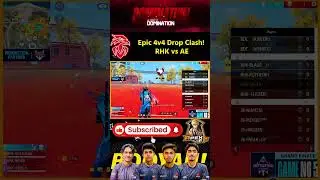 RHK vs AE Drop Clash &ndash; Who Wins the 4v4 Battle? #redhawks #rhk #garenafreefire #freefire #esports