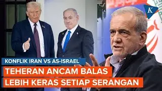 Respons Trump, Presiden Iran Ancam Balas Lebih Keras Jika AS-Israel Menggempur Teheran