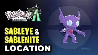 Sableye & Sablenite Mega Stone Location | Show me a Mega Sableye | Pokemon Legends Z-A