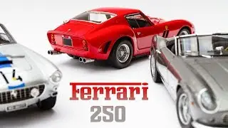 Ferrari 250 - Spyder & SWB & GTO -  in 1:18 by Hotwheels Elite