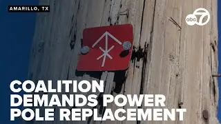 Texas coalition demands Xcel Energy replace dangerous electric poles