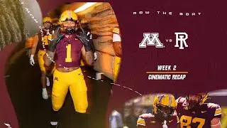 A Team Win | Gopher Football Week 2 Cinematic Recap (4K)