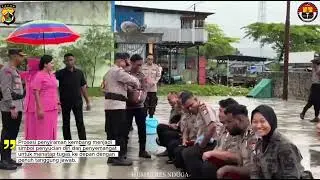 UPACARA LAPORAN KENAIKAN PANGKAT PERSONEL POLRES NDUGA PERIODE 1 JANUARI 2026