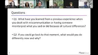 Rocket Inclusion Diversity and Equity (RIDE) Roundtable: Lost in Translation